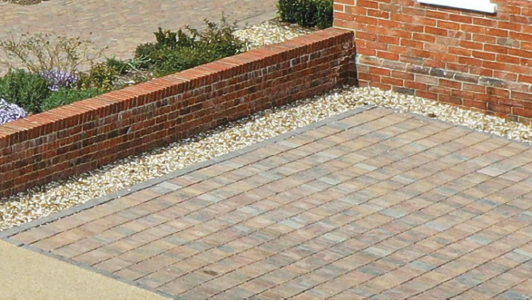 Lined permeable pavement